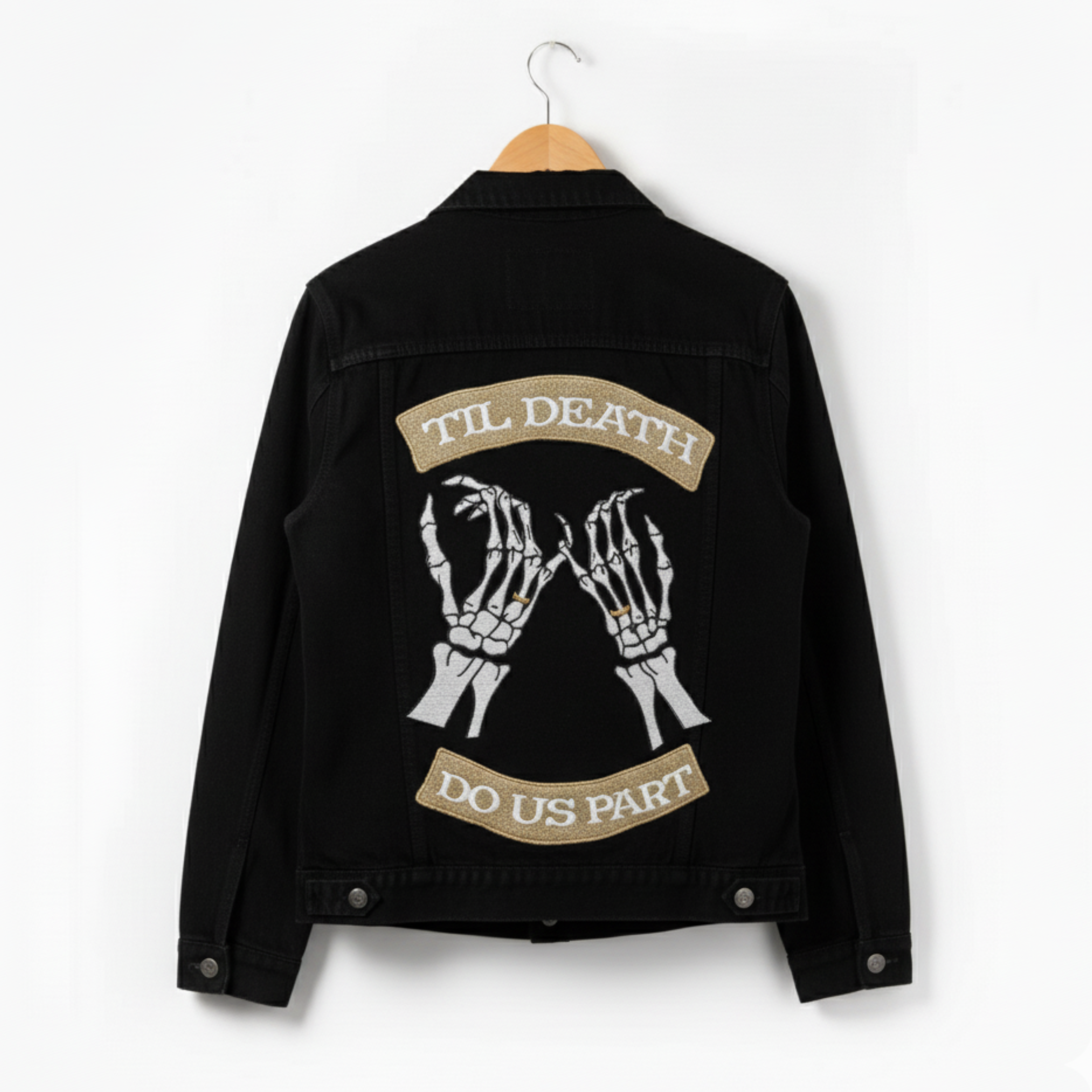 Til Death Skeleton Hands Jacket