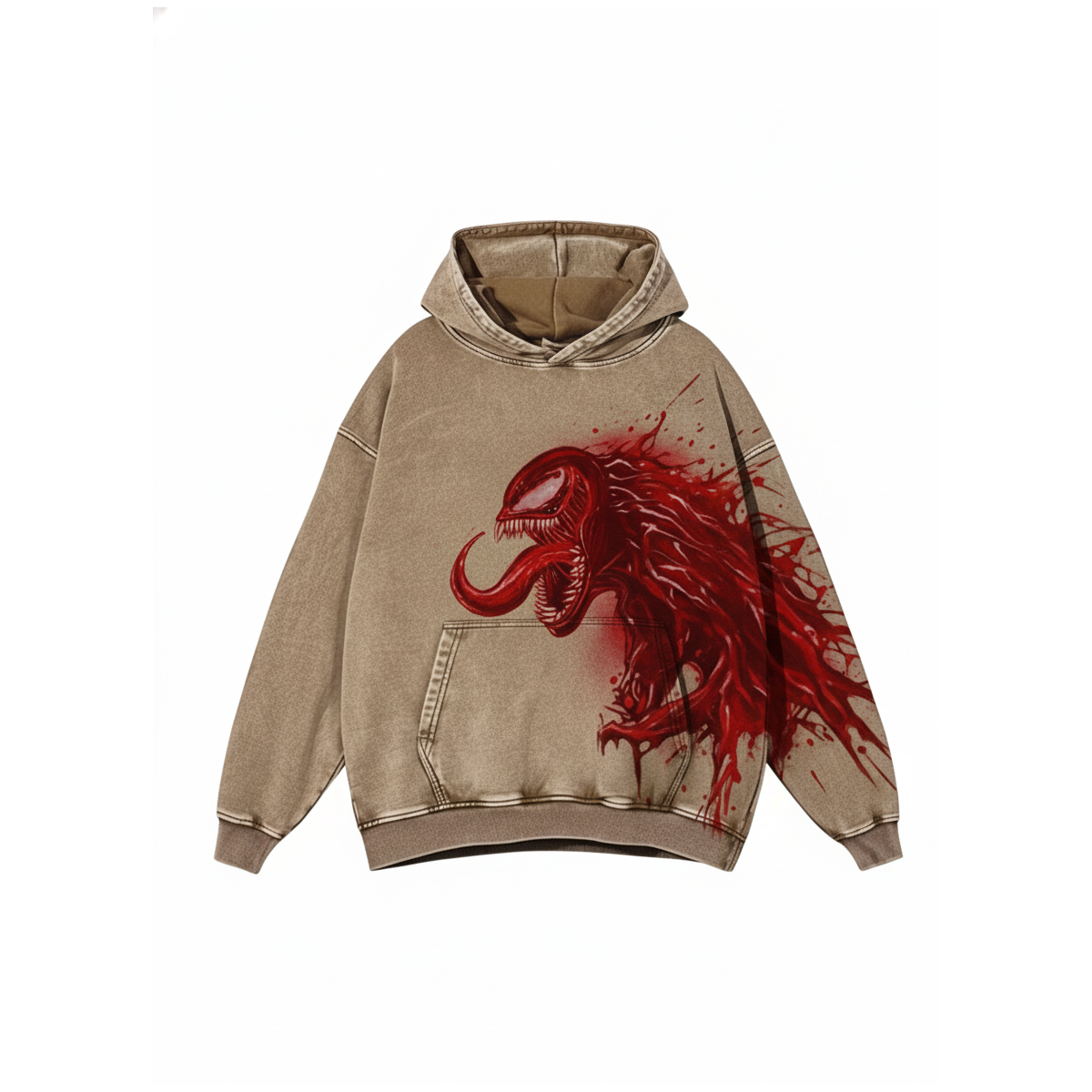 Venom Hand-Painted Hoodie