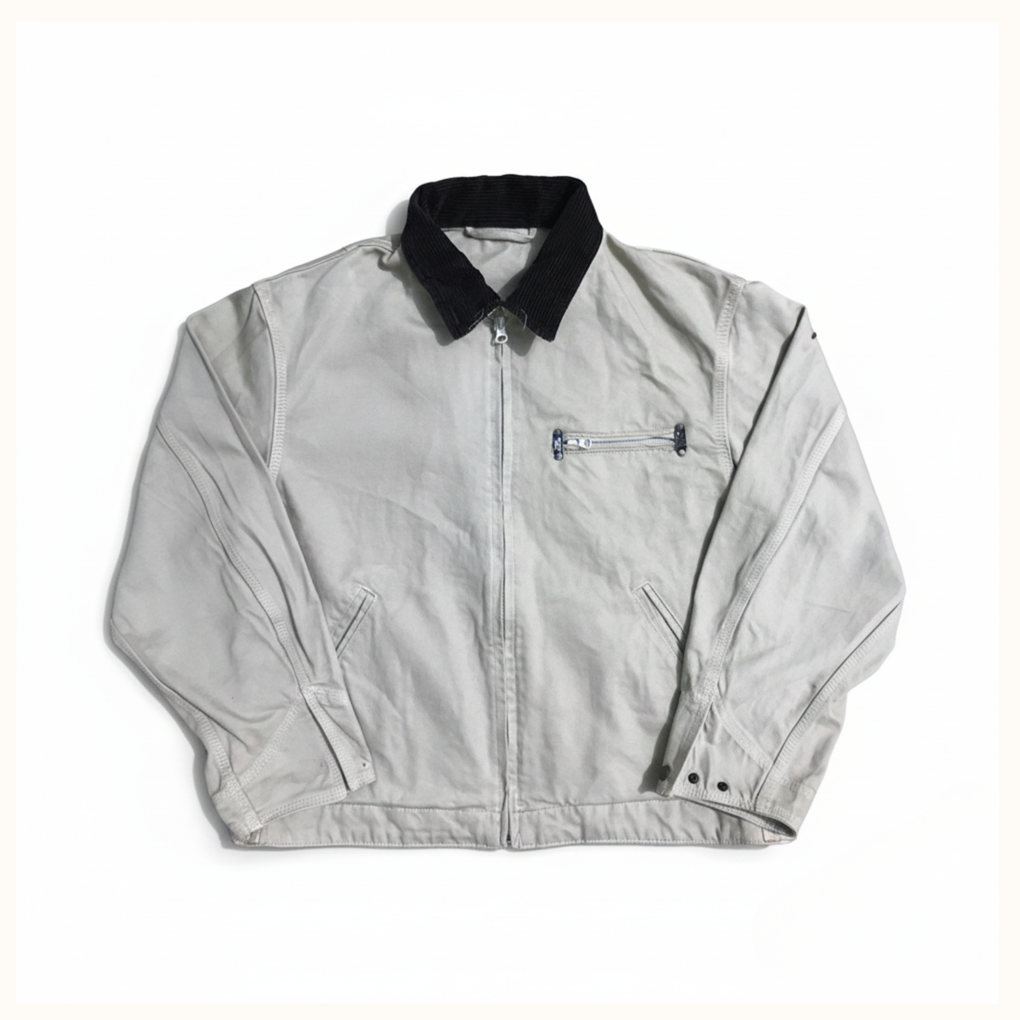 Off-White Canvas Blouson Jacket