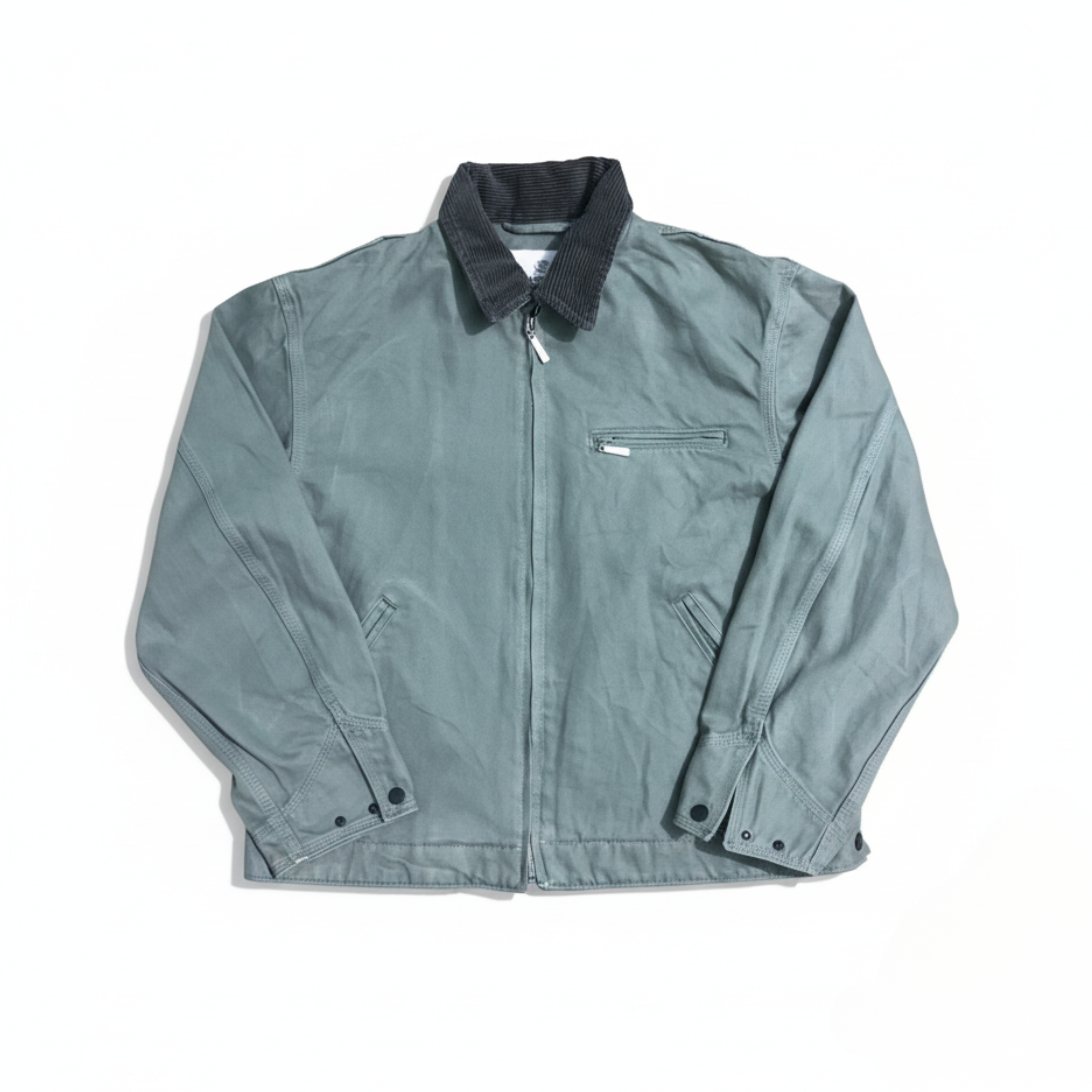 Olive Green Blouson Jacket