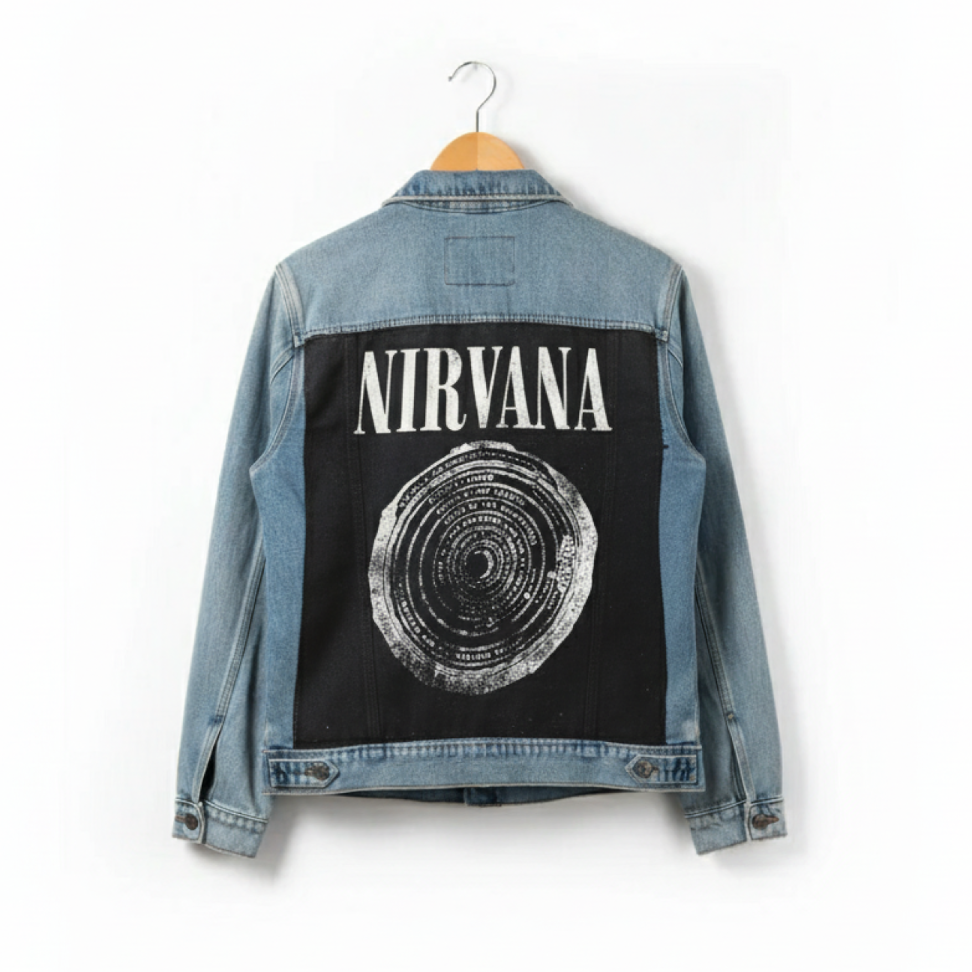 Vintage Vibe Nirvana Denim Jacket
