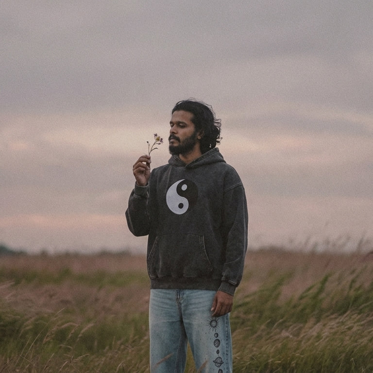 Yin and yang Hoodie