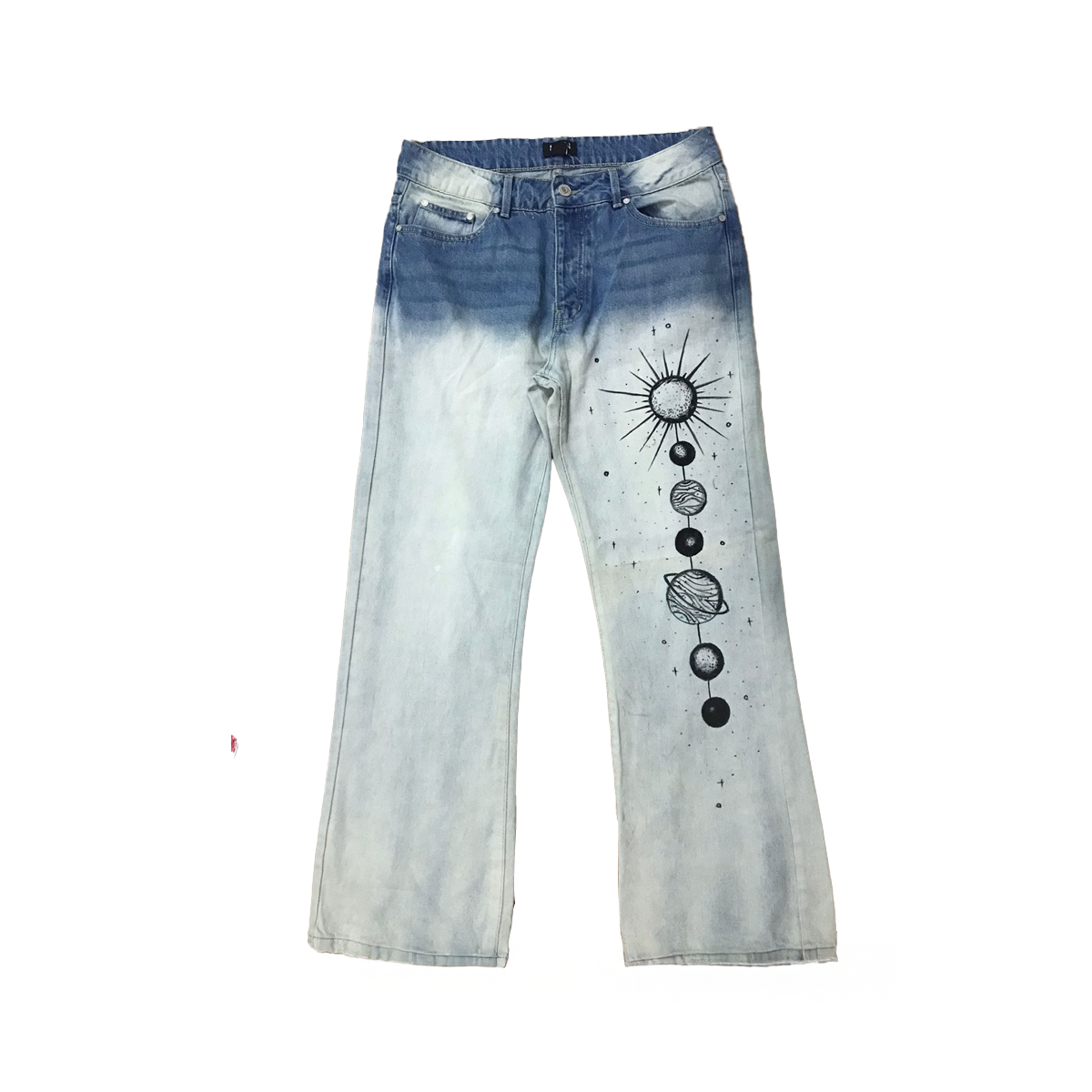Hand-Painted Universe Jeans